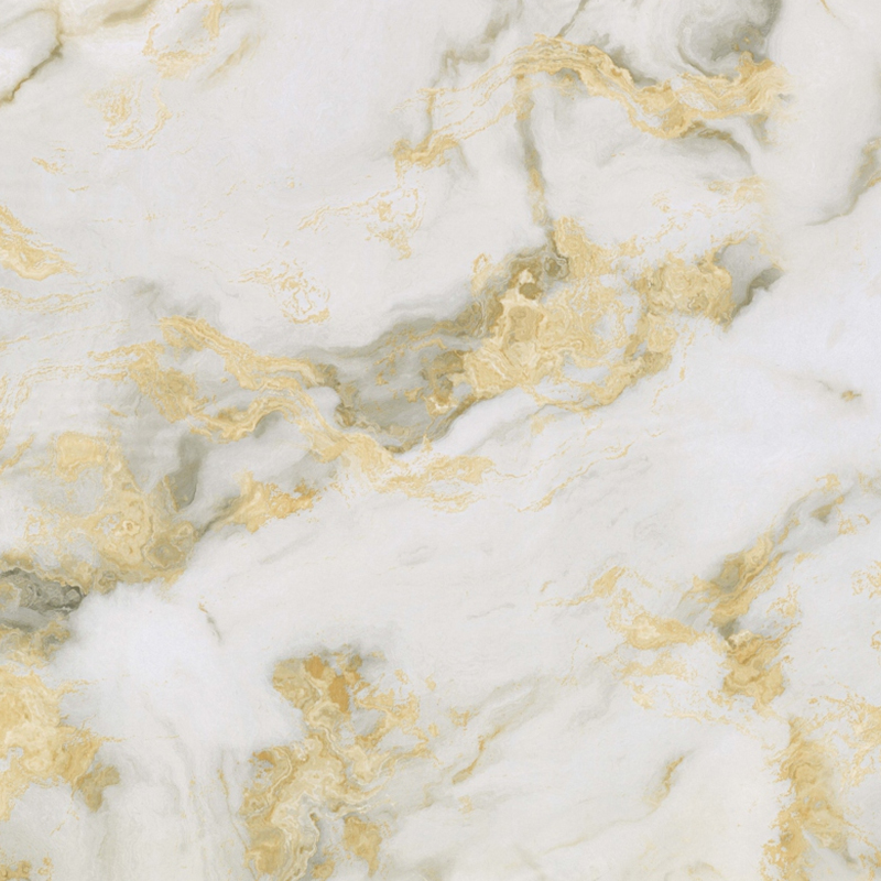 Colorful White Cloud Gilded Apartment Background Wall Decoration PET Cold Transfer Film