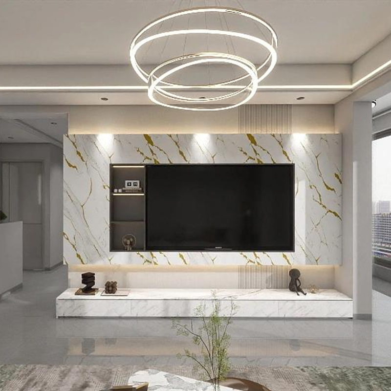 Living Room TV Background Wall PET Transfer Film