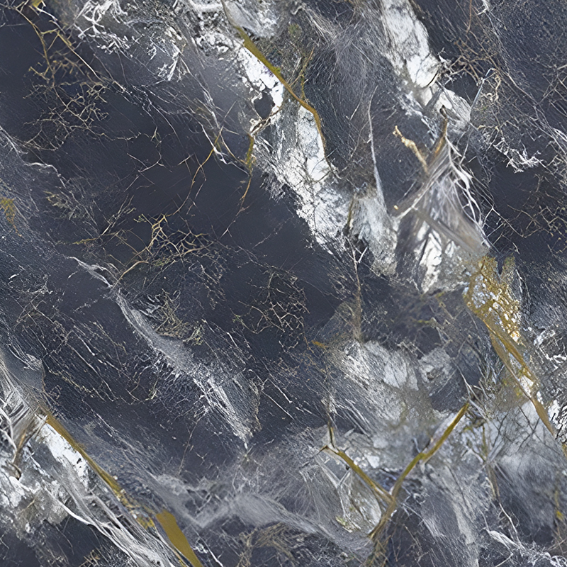 Gilded Inkstone Hotel Bedroom Background Wall Decoration PET Transfer Film