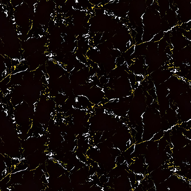 Gilded Black Crystal Kitchen Cabinet Decoration PET Transfer Film