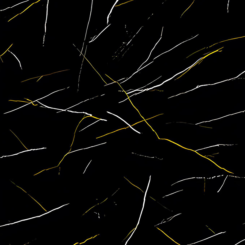 Gilded black silk living room background wall decoration PET transfer film