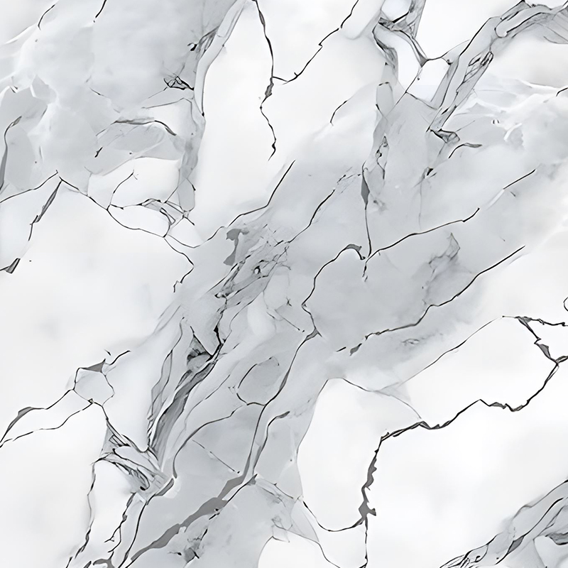 Gilded Cloud Rock Apartment Background Wall Decoration PET Transfer Film