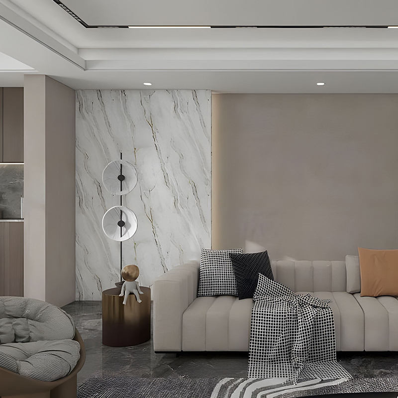 Gilded Wave Living Room Cabinet Decoration PET Transfer Film