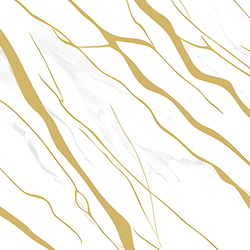 Gilded Gold Branch Kitchen Countertop Decoration PET Transfer Film