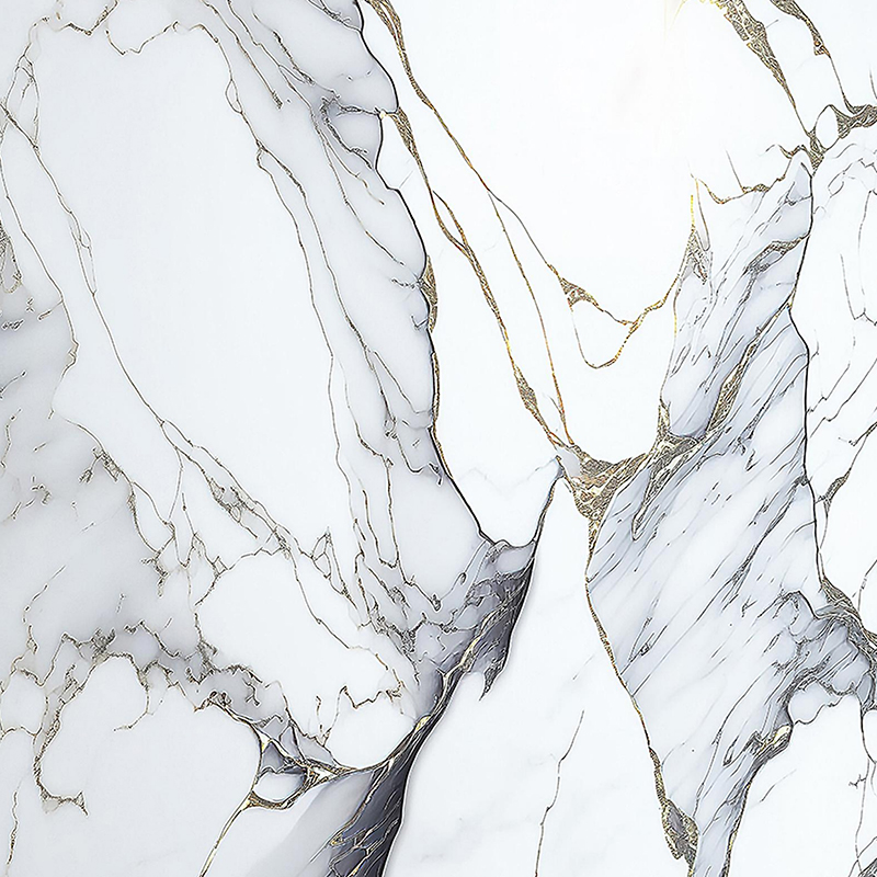 Golden Marble Pattern Interior Decor 3D Transfer Film