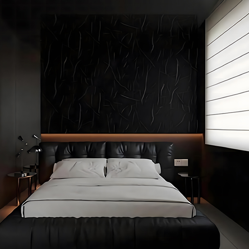 Fine White Jade Scratch-Resistant Wall Panel PET Heat Transfer Film