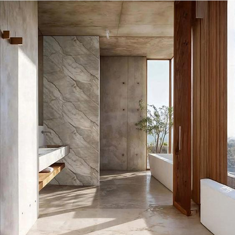 Moss Black and White Root Heat-Resistant and Oil-Proof Cabinet Heat Transfer Film