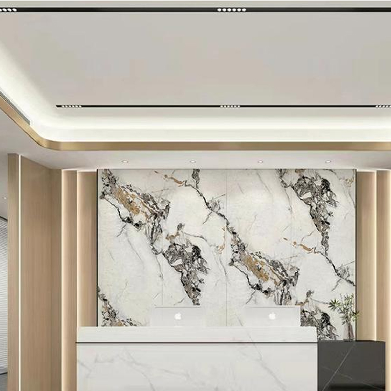 Laoka Black Gold Washable Flexible PET Heat Transfer Film Large Flower White Self-Adhesive Removable Home Decorative Heat Transfer Film